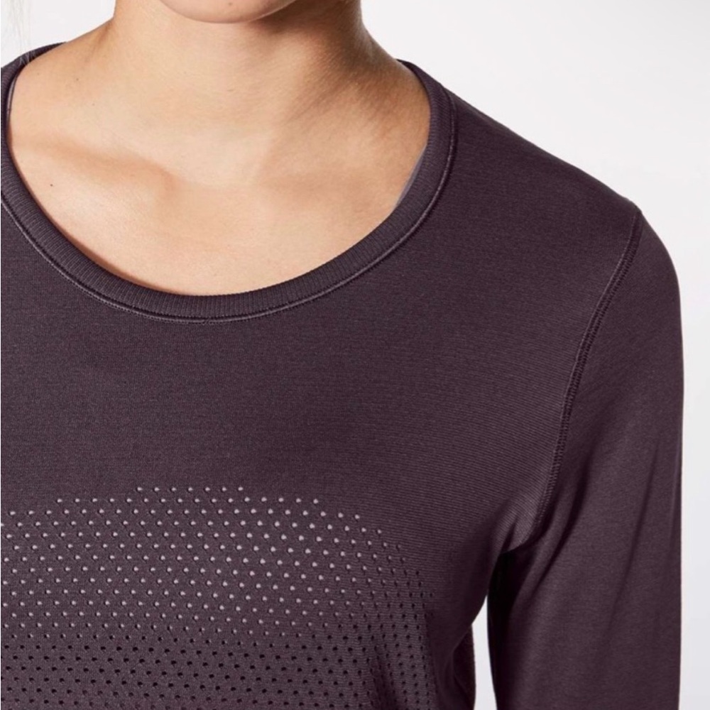 lululemon athletica Purple Long Sleeve Top - Picture 2 of 5